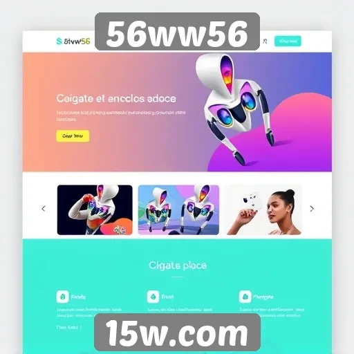Avaliação do design e interface do site 56ww56